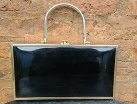 Rare Vintage Art Deco Lou Taylor Miami Frame Box Handbag, Usa ( Aust) - £75.51 GBP