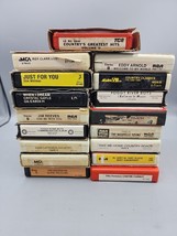 Hank Williams Roy Clark Crystal Gayle Slim Whitman &amp; More Lot of 17 8 Tracks - $17.31