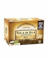 Independence Coffee Tex- a De Olla medium roast 12 pods. single serve. 2... - $69.42 CAD