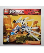 LEGO Ninjago 2260 Ice Dragon Attack Instruction Manual ONLY  - £10.27 GBP