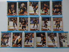 1989-90 O-Pee-Chee OPC Vancouver Canucks Team Set of 16 Hockey Cards - £2.20 GBP