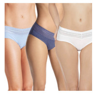 Blissful Benefits by Warner&#39;s® Women&#39;s No Muffin Top w/ Lace Hipster - £13.55 GBP