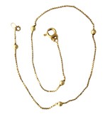 Unisex Anklet 10kt Yellow Gold 462297 - $175.22 CAD