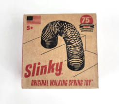 Original Metal Slinky Walking Spring Toy 75th Anniversary Retro Limited ... - $8.73