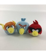 Angry Birds Space Ice Plush Stuffed Lot Mini Toy Flingers Pencil Toppers... - £23.19 GBP