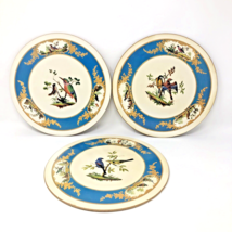 Wild Bird Cork Trivet Hot Pad  King Fisher Golden Finch VTG Clover Leaf Set Of 3 - £18.87 GBP