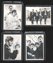 Beatles Trading Card Set #1 Lot of 4-Topps-John-Paul-George-Ringo-in top... - $30.07