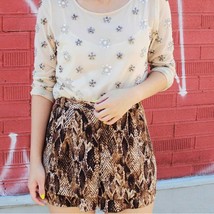 Rachel Roy snake skin print shorts - $27.77