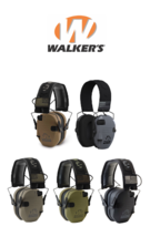 WALKERS RAZOR PATRIOT SERIES SLIM ELECTRONIC HEARING PROTECTION MUFFS - £37.70 GBP+
