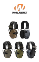 WALKERS RAZOR PATRIOT SERIES SLIM ELECTRONIC HEARING PROTECTION MUFFS - £37.53 GBP+