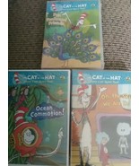The Cat in the Hat: Knows a Lot About Ocean, Friends, &amp; Skin DVD lot of 3 - £7.73 GBP