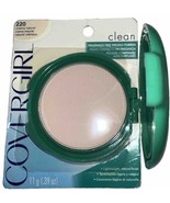 CoverGirl CLEAN pressed powder #220 Creamy Natural (New/Sealed/Discontin... - £15.63 GBP