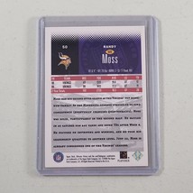 Randy Moss Card #50 Football Minnesota Vikings 2000 Upper Deck Ultimate Victory - £5.52 GBP