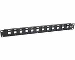 Tripp Lite 24Port Shielded Blank Patch Panel RJ45 USB HDMI Cat5/6 1URM T... - £41.47 GBP