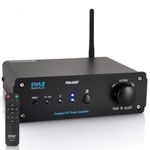 PYLE 100W Bluetooth Audio Stereo Amplifier - 110/240V, 2 Ch.Pro Audio De... - £80.36 GBP