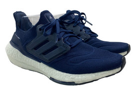 Adidas Ultraboost 22 Mens Running Shoe - Size 8 - Navy Excellent Condition Run - £37.36 GBP