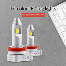 New Bright Super Stable Fog Lamp Retrofit Lights Spotlight Car Three-col... - $28.84