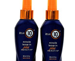 It&#39;s a 10 Miracle Leave-In Plus Keratin 4 oz-Pack of 2 - $32.62
