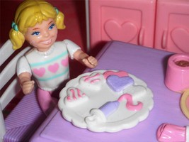 Fisher Price Loving Family Dollhouse Valentines Day Cookie Decorating Tray RARE - £4.75 GBP