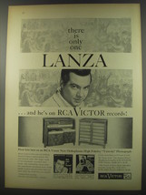 1956 RCA Victor Records Advertisement - Mario Lanza - $18.49
