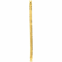 Ladies 8-10 mm Yellow Ring End-Expansion Watch Band - £22.74 GBP