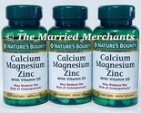 3 - Nature Made Calcium Magnesium Zinc + D3 100 tablets each 5/2026+ FRESH! - $24.99