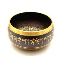 Brass Singing Bowl (Size3.5″)Singing bowl Himalayan bowls with suzu gong... - $78.21