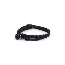 Reflective all-elastic Cat Collar Black  - $9.54 CAD
