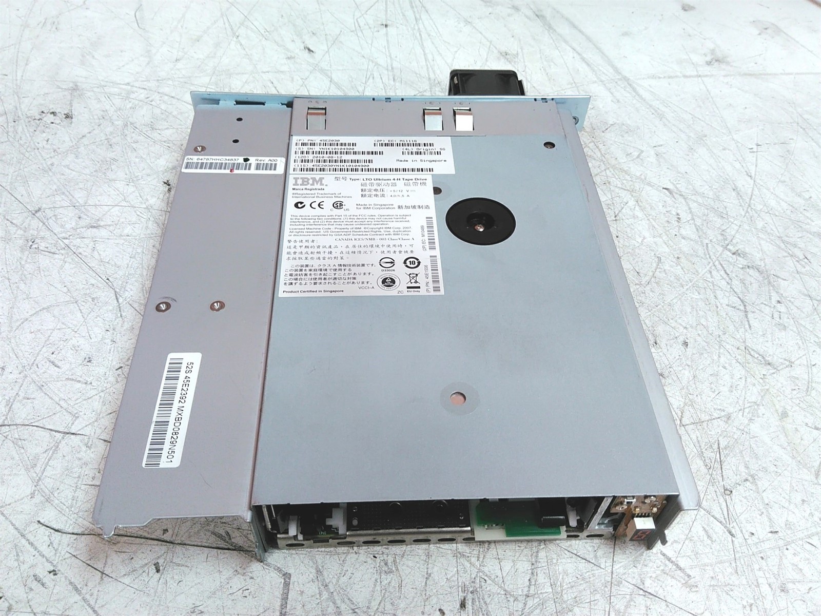 Defective IBM Dell 45E2030 45E1556 LTO Ultrium 4-H SAS Tape Drive AS-IS - £40.49 GBP
