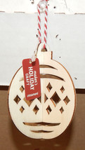 Christmas Wooden Craft Ornaments You Choose Type 4&quot;x 3 1/2&quot; Maker&#39;s Holiday 208T - £1.91 GBP