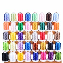 Simthread 60WT Sewing Embroidery Machine Thread Kit - 40 Colors 1100 Yar... - $87.99