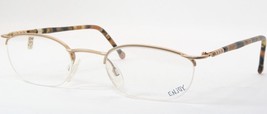 Vintage E Nj Oy E 5526 A Pale Gold Eyeglasses Glasses Frame E5526 49-21-140mm - $77.55