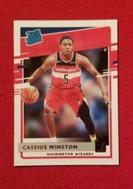 2020-21 Panini Donruss Cassius Winston ROOKIE RC #249 Washington Wizards  - $1.99