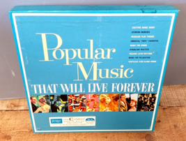 Reader&#39;s Digest Vinyl Lp Box Set - Popular Music That Will Live Forever 10 Album - £23.97 GBP