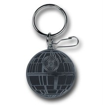 Star Wars Death Star Enamel Keychain Grey - £10.26 GBP