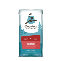 2 Bags of Caribou Coffee Mahogany Blend 16oz Bags Whole Bean - £27.96 GBP