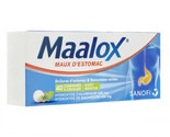 Maalox Stomach Ache - For Heartburn &amp; Acid Reflux - 40 Sugar Free Chewab... - £17.30 GBP