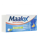 Maalox Stomach Ache - For Heartburn &amp; Acid Reflux - 40 Sugar Free Chewab... - £17.24 GBP