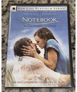 The Notebook DVD 2004 New Line Platinum Series Ryan Gosling Rachel McAdams - $9.89