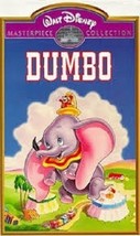 Disney&#39;s Masterpiece DUMBO Animated Family VIDEO VHS 1998 Clamshell - £4.76 GBP