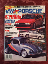 Rare VW PORSCHE Magazine August 1985 GMP Scirocco Rinspeed Porsche 969 Beetle - £11.41 GBP
