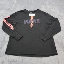 Biggie Shirt Mens M Black The Notorious BIG Graphic Smalls Japanese Long Sleeve - £18.18 GBP