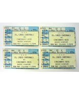 St. Louis Cardinals vs Reds Ticket Stubs May 23,1988 Lot of 4 - $8.79 CAD