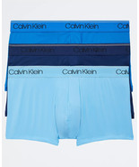 Calvin Klein Men&#39;s 3-Pack Microfiber Stretch Low-Rise Trunk Underwear Me... - $41.03 CAD