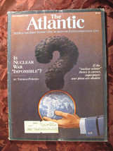 ATLANTIC magazine November 1984 Thomas Powers Jacques Barzun John L&#39;heureux - £9.01 GBP