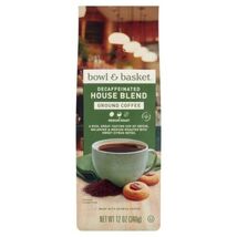 BOWL AND BASKET HOUSE BLEND DECAFFEINATED MEDIUM ROAST GROUND COFFEE 12OZ - $10.99