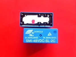 SMI-48VDC-SL-2C, 48VDC Relay, SONGLE Brand New!! - $6.50