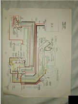 1962 Evinrude 40 HP Starflite Wiring Diagram - $12.88