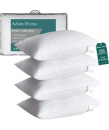 Adam Home Pillows 4 Pack Hotel Quality Pillows Side Sleeper Bounce Back Bed - $603.81 MXN