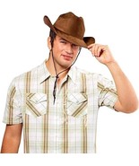 Forum Novelties Faux Suede Adult Cowboy Costume Hat, Brown, One Size - €12,79 EUR